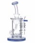 Glass Mini Hybrid Dab Rig with Bent Neck