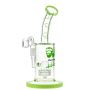 Cheech & Chong’s Big Green Van Glass Dab Rig | 10 Inch | Green - Side View 3
