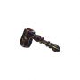 High Society Eris Premium Wig Wag Bubbler | Rainbow