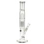 Black Leaf - ELITE Cylinder 6-arm Perc Bong with Carb Hole - Side View 5
