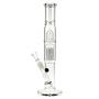 Black Leaf - ELITE Cylinder 6-arm Perc Bong with Carb Hole - Side View 4