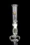 Rainbow Pot Leaf Straight Tube Water Pipe
