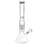Glasscity Limited Edition Beaker Ice Bong with Twisted Tree Perc - Side View 4