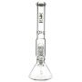 Glasscity Limited Edition Beaker Ice Bong with Twisted Tree Perc - Front View 