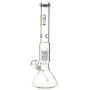 Glasscity Limited Edition Beaker Ice Bong with Twisted Tree Perc - Side View 2