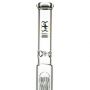 Glasscity Limited Edition Beaker Ice Bong with Twisted Tree Perc - Close Up Top