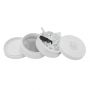 Rebel Initiate Glassworks Ceramic-Coated Grinder | All aprts seperated