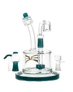 Evolution Eclipse Dab Rig with Showerhead Diffuser | Light Blue 