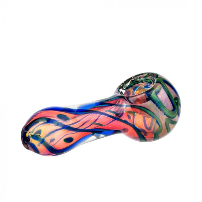 Smoking Glass Bowls Glass Tobacco Pipes Cool Spoon Pipes 3.9 Inches 10  Styles Pink Blue Inside Out Hand Pipe Rasta Color Glass Pipe From  Onlineheadshop, $5.01