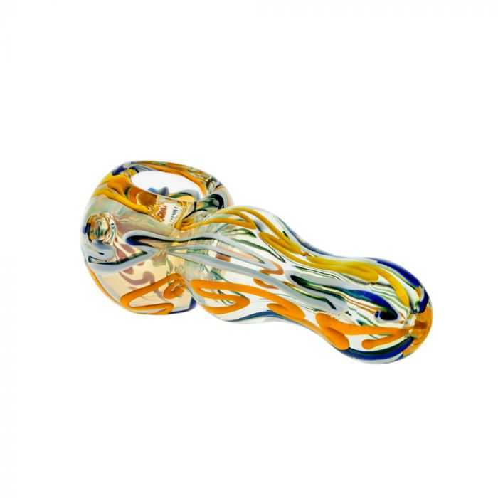 Glass Spoon Smoking Pipe 3” (# SPOX08)
