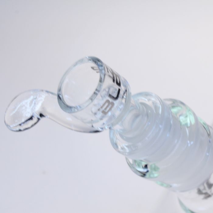 Blaze Glass - Jet Flash Mini Glass Bong - Clear | Grasscity.com
