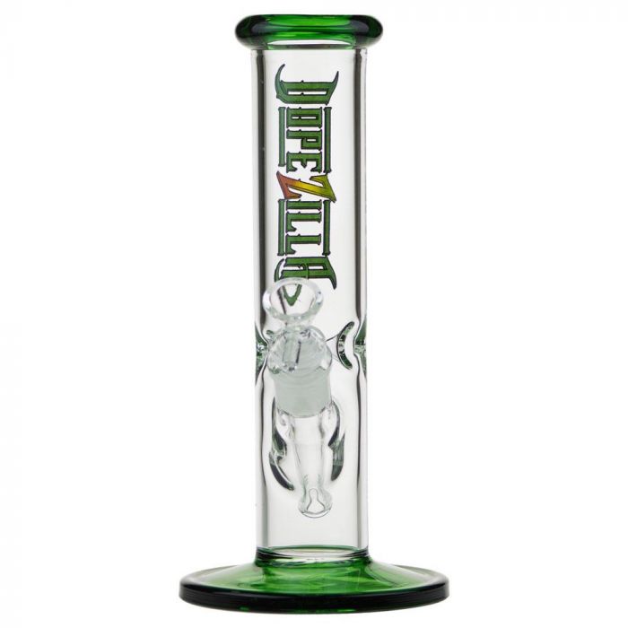 Dopezilla Slimzilla Straight Ice Bong Green