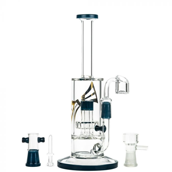 Evolution Super Cell Straight Hybrid Dab Rig with Tire Perc