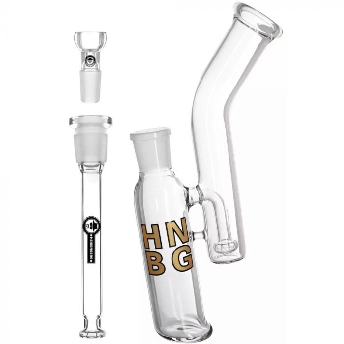 HNBG Dabbing Set 6-piece with Bamboo Box and Rolling Tray