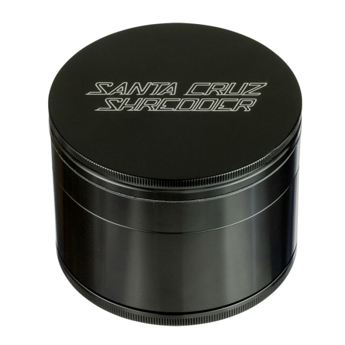 Santa Cruz Shredder - Jumbo Aluminum Herb Grinder - 4-part - Choice of 4  colors