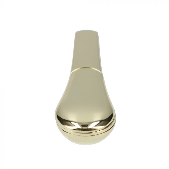3.5 Inch Metal Swivel Lid Magnetic Spoon Pipe w/ Case