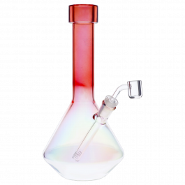 Queen of Bud Rose Quartz Dual Use Water Pipe - 12 in.