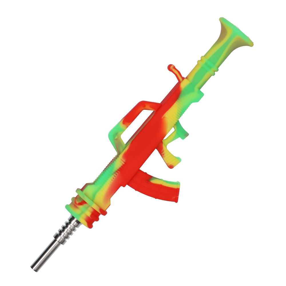 Silicone AK47 Nectar Collector, 14.5mm