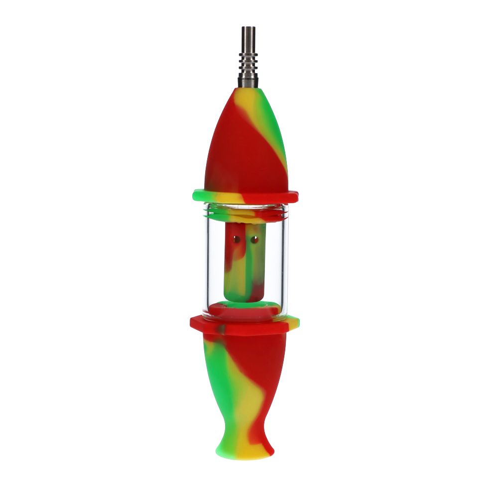 8 Silicone & Glass Shower Nectar Collector, 10MM