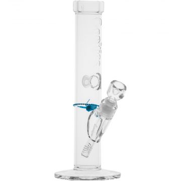 Cookies Flame Straight Bong | side view 1