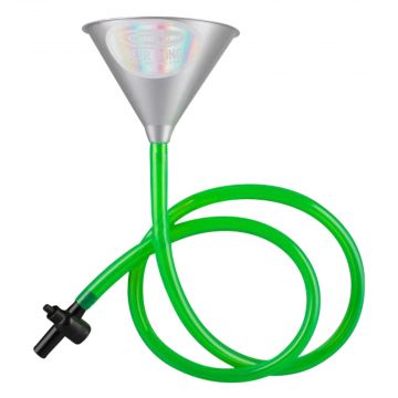 Single Head Rush 6-ft Beer Bong Funnel with On/Off valve