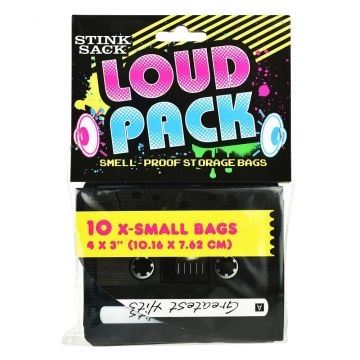 Stink Sack Loud Pack Smell-Proof Storage Bags - 10 Pack