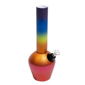 Chill Steel Pipes Limited Edition Series Water Pipe | Rainbow Glitterbomb