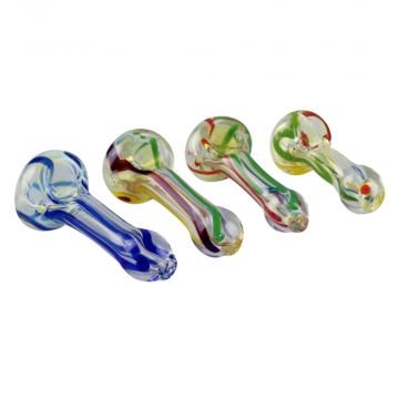 Small Inside Out Glass Hand Pipe