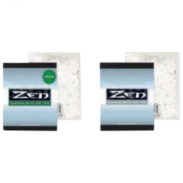 Zen Premium Super Slim Cigarette Filter Bag - 200 Pack
