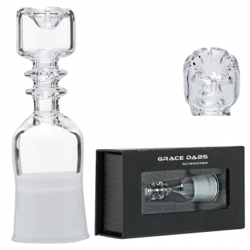 Grace Glass - Slitted Top Quartz Nail for Oils and Concentrates - Female joint - 14.5mm