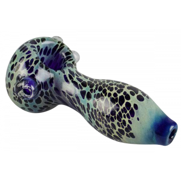 Color Spotted Glass Hand Pipe