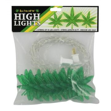 High Lights Hemp Leaf String Lights