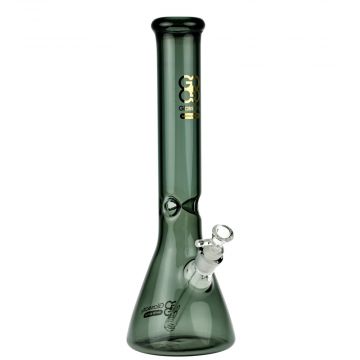 Glasscity Limited Edition Beaker Ice Bong | Black - Side View 1