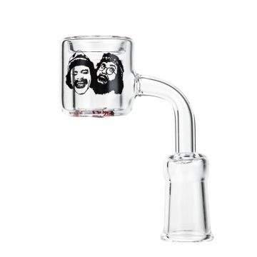 Cheech and Chong Female Quartz Thermal Banger with 90° angle | 14.5mm 
