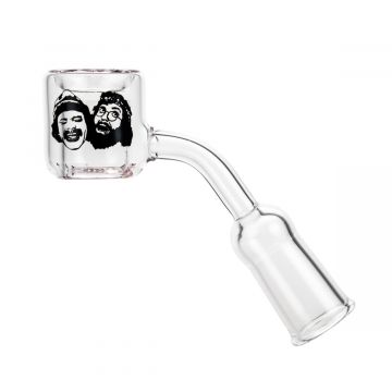 Cheech and Chong Female Quartz Thermal Banger with 45° angle | 14.5mm