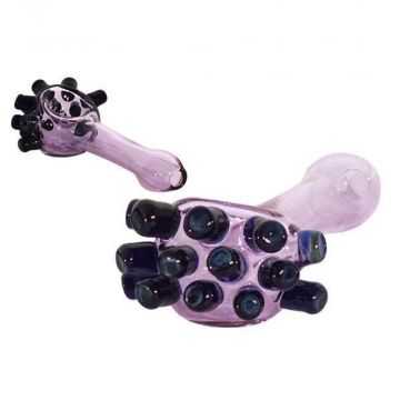Glass Octopus Spoon Pipe | Side View 1