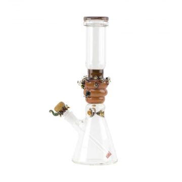 Empire Glassworks Beaker Ice Bong | Save the Bees