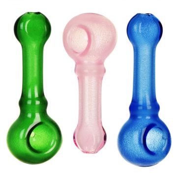 Glow in the Dark Colored Spoon Pipe | 3 colors