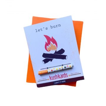 KushKards One Hitter Greeting Cards | Let's Burn