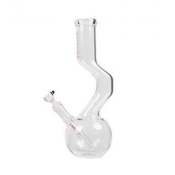 Molino Glass Curved Party Bong | Side view 1