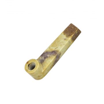 Smooth Natural Marble Stone Pipe | single