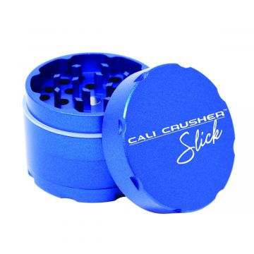 Cali Crusher OG Slick 4-Part Nonstick Grinder | 2 Inch | Blue