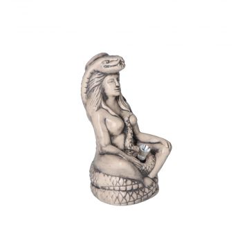 Serpent Goddess Ceramic Bong