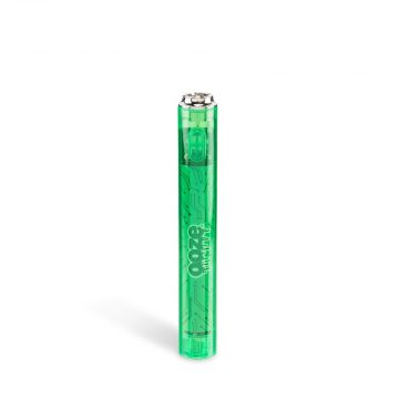 Ooze Slim Clear Series Transparent 510 Vape Battery | Green