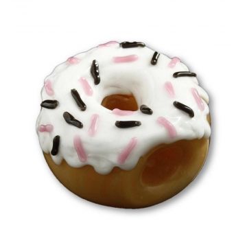 Glassheads Donut Hand Pipe | White Icing