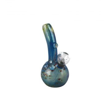 The "Cosmic Bubbler" Fumed Bubbler with Detachable Bowl | side view 1
