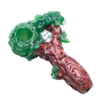 Empire Glassworks Squirrel's Nest Spoon Pipe | front view