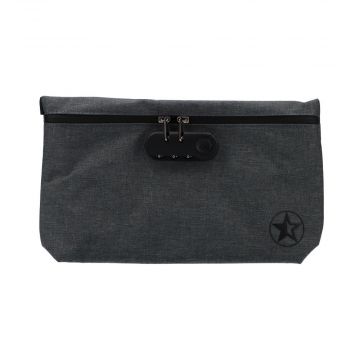 Famous X Smell Proof & Lockable Stash Bag | Matte Grey