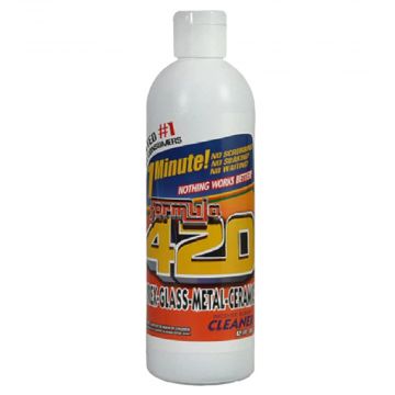 Formula 420 Glass/Ceramic/Metal Cleaner - 12oz Bottle