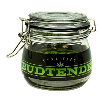 Dank Tank "Budtender" Airtight Glass Storage Jar | Large